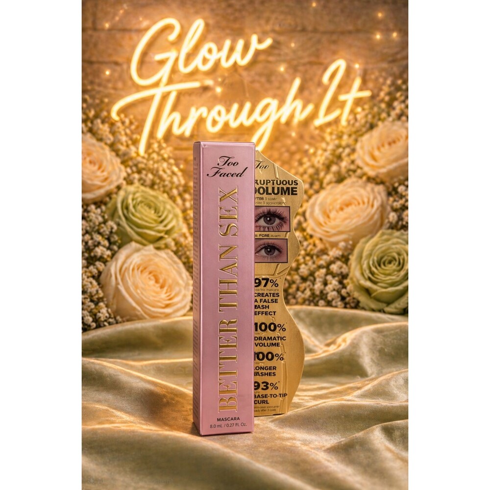 Too Faced Better Than Sex Mascara Black 0.27oz NEW - FULL SIZE